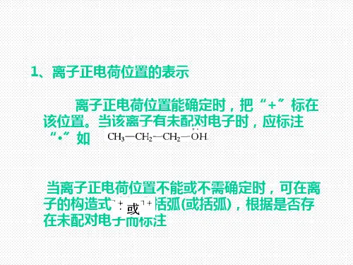 《质谱解析》幻灯片PPT