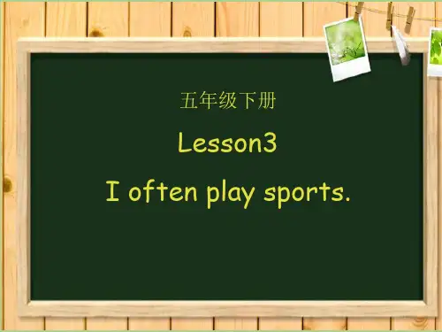 广西接力版五年级上册英语第三单元课件PPT