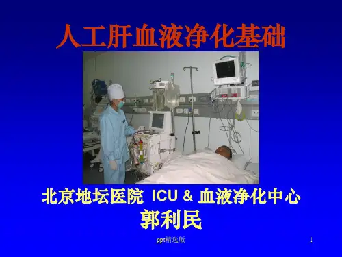人工肝血液净化基础ppt课件