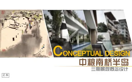 朗道中粮奉贤南桥半岛三期景观概念设计