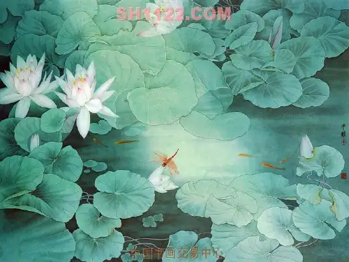 人美术版小学美术五年级下册《花鸟画》课件2