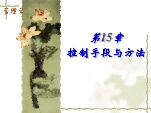 控制手段与方法