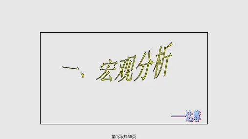 中国农业银行基本分析PPT课件