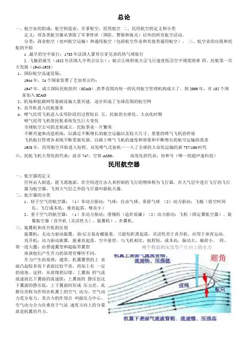 民航概论知识点0001