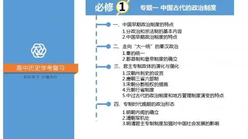 高中历史学考复习浙江省最新版