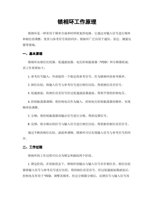 锁相环工作原理