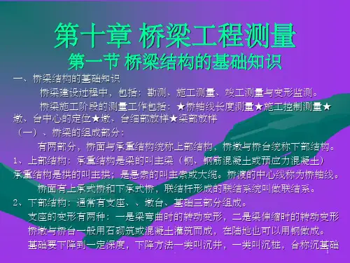 桥梁工程测量ppt课件