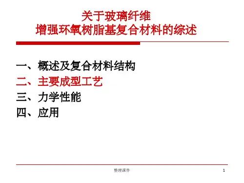 玻璃纤维增强环氧树脂基复合材料