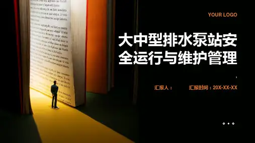大中型排水泵站安全运行与维护管理
