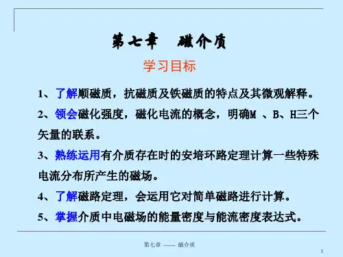 第七章磁介质