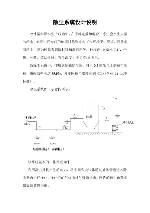 车间除尘设计计算