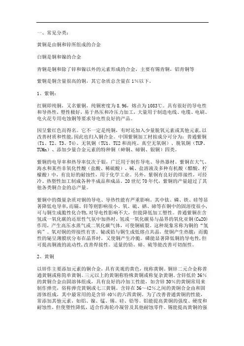 铜材表