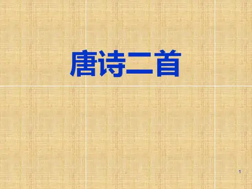 24.唐诗二首(共43张)PPT课件