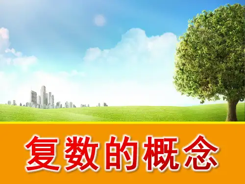 复数的概念ppt课件
