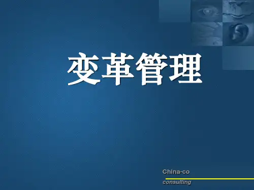 变革管理ppt393069