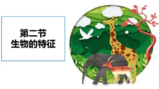 生物的特征ppt课件