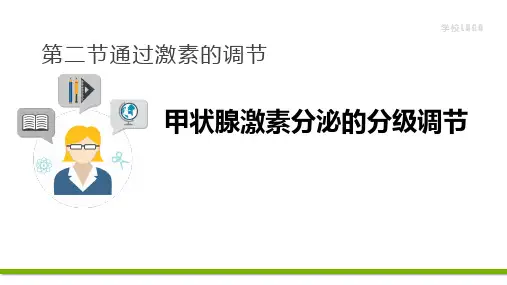 高中生物甲状腺的分级调节优秀课件