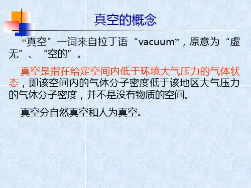 水环式真空泵