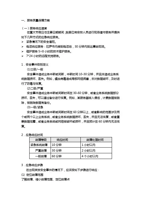 LED显示屏维护质量保障方案