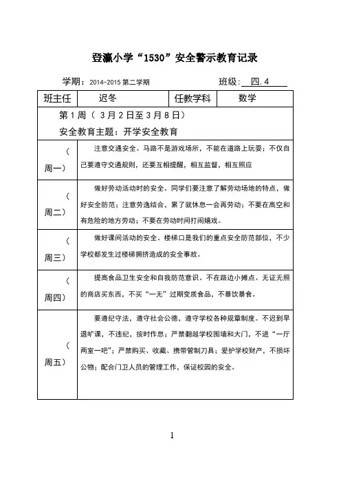 1530安全警示教育记录 (1)