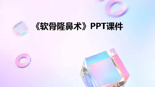 《软骨隆鼻术》课件