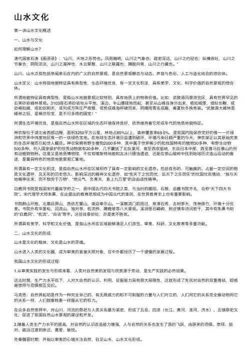 山水文化——精选推荐