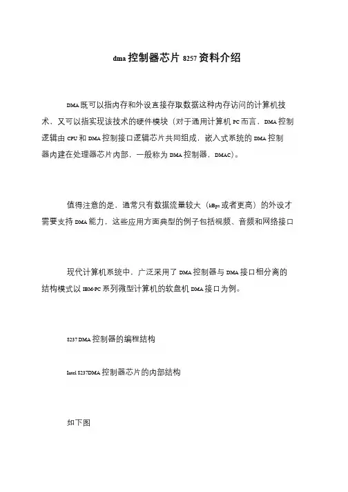 dma控制器芯片8257资料介绍