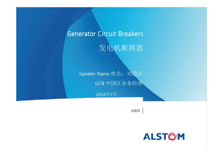 阿尔斯通GCB简介