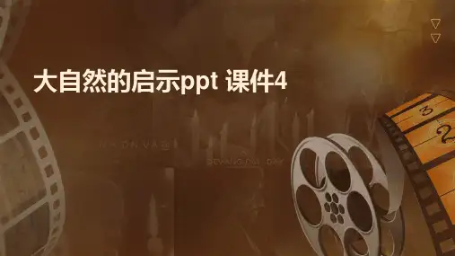 大自然的启示ppt 课件4