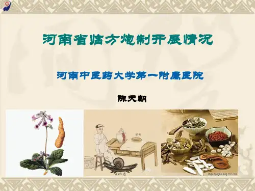河南省临方炮制开展及研究情况-河南中医药大学第一附属医院