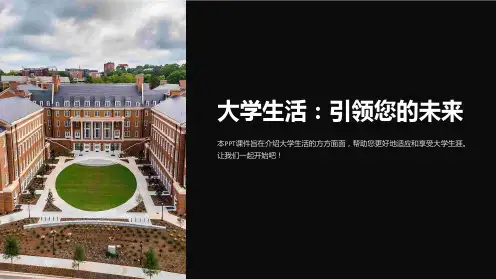 Unit 1 College Life 课件