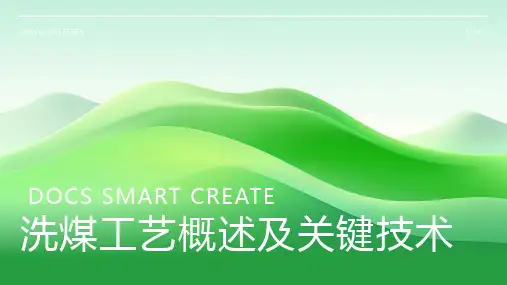 洗煤工艺资料