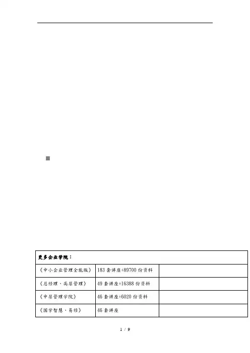 医疗器械产业情况调查表