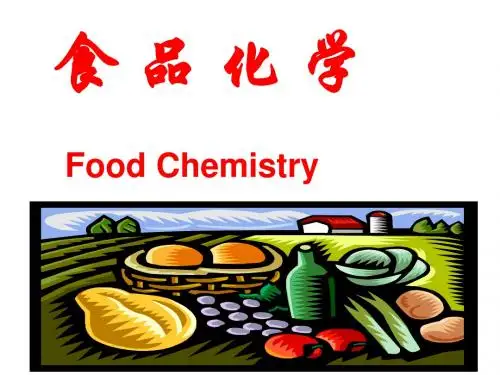 食品化学 Food Chemistry 第一章 绪论