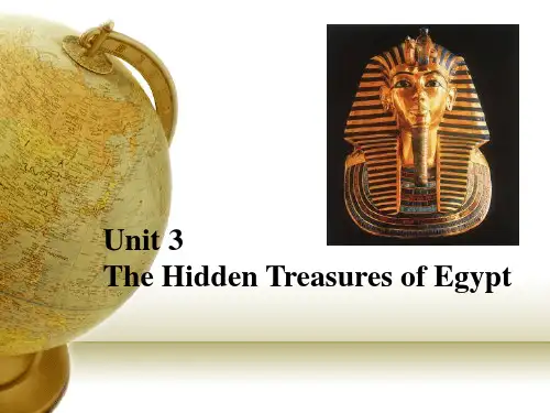 全新版大学英语视听阅读3 egypt