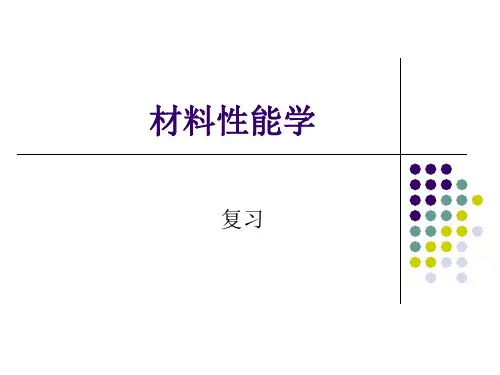 材料性能学PPT课件