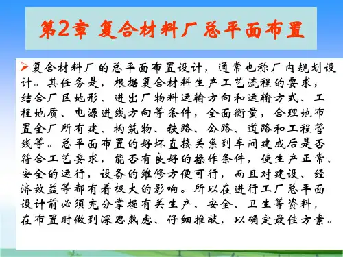 复合材料厂总平面布置