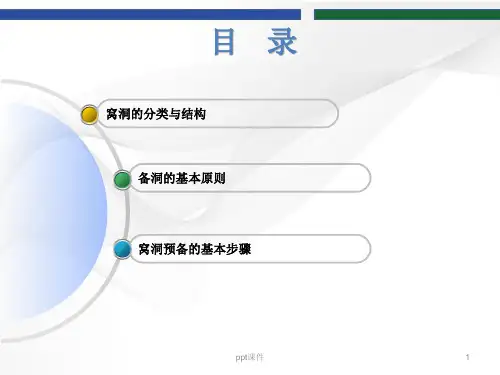 窝洞制备ppt课件