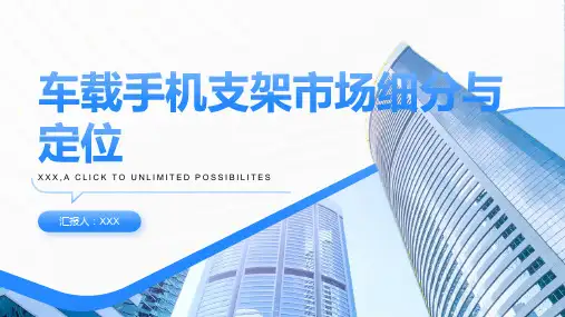 车载手机支架市场细分与定位报告