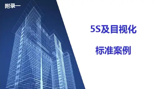 5S及目视化标准案例