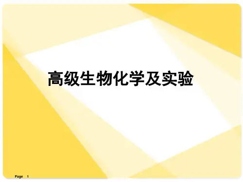 第一章、氨基酸的结构及性质PPT