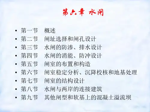 水闸