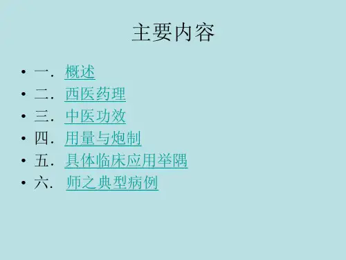 代赭石在中医的临床运用介绍