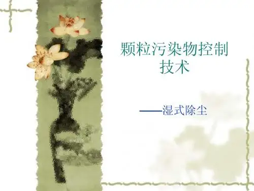湿式除尘器1Microsoft PowerPoint 演示文稿