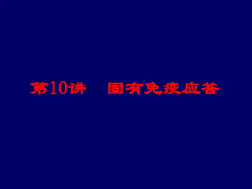 固有免疫应答