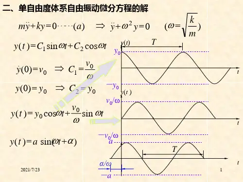 结构力学课件15动力学(1)