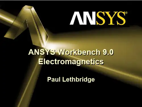 ANSYS-Workbench-电磁场分析例子