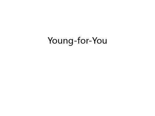 Young-for-You教学文案