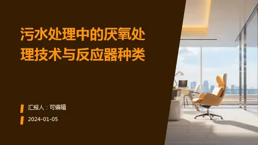 污水处理中的厌氧处理技术与反应器种类