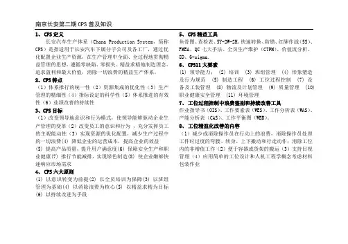 第二期CPS普及知识